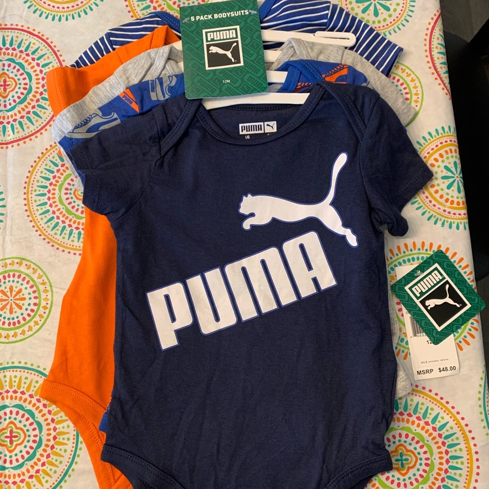 5 pack New bodysuits for boys